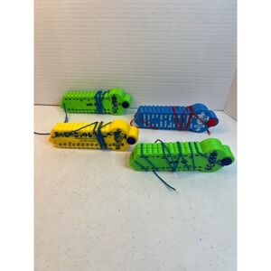 Learning Wrap-Ups Set of 4 Fractions States Capitals Addition Educational Toys